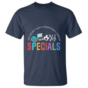 Special Teacher T Shirt School Subjects The Best Part Of The Day TS11 Navy Print Your Wear