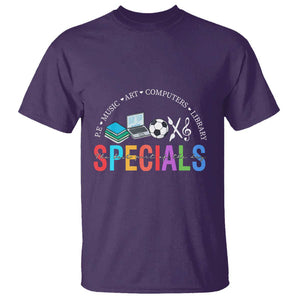 Special Teacher T Shirt School Subjects The Best Part Of The Day TS11 Purple Print Your Wear