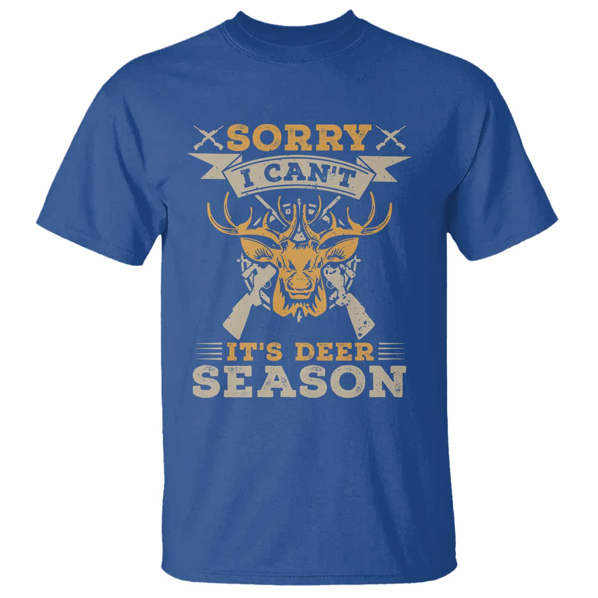 Funny Deer Hunting T Shirt Sorry I Cant It Is Deer Season