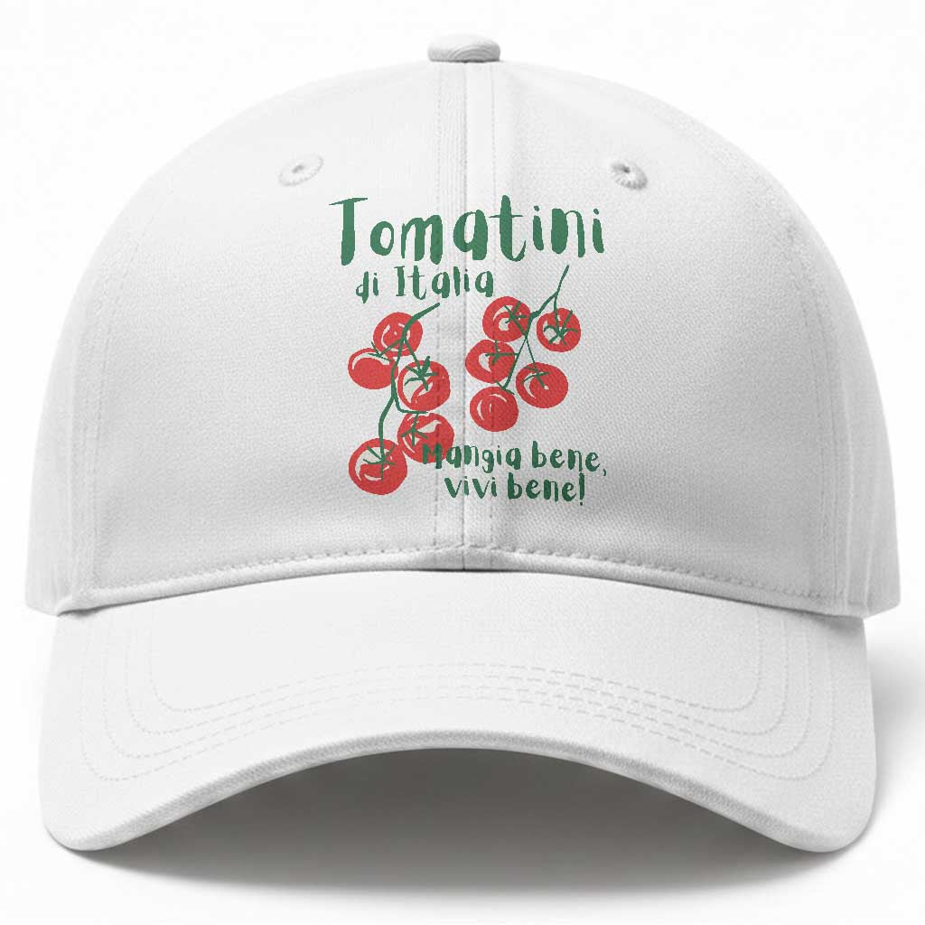 Italian Tomato Baseball Cap Tomatini Di Italia Vegetable Garden Lover TS11 Print Your Wear