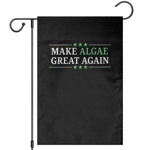 Make Algae Great Again Garden Flag Funny Political Satire Lincoln Reflecting Pool TS11 Black Print Your Wear