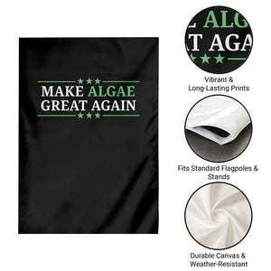 Make Algae Great Again Garden Flag Funny Political Satire Lincoln Reflecting Pool TS11 Print Your Wear