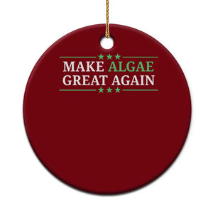 Make Algae Great Again Ceramic Ornament Funny Political Satire Lincoln Reflecting Pool TS11 1pc Red Print Your Wear
