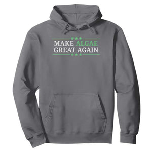 Make Algae Great Again Hoodie Funny Political Satire Lincoln Reflecting Pool TS11 Charcoal Print Your Wear