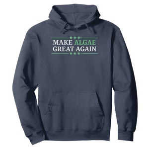 Make Algae Great Again Hoodie Funny Political Satire Lincoln Reflecting Pool TS11 Navy Print Your Wear