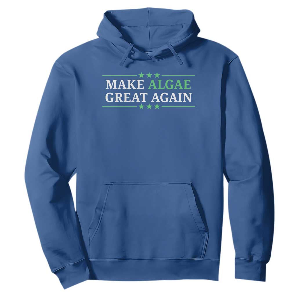 Make Algae Great Again Hoodie Funny Political Satire Lincoln Reflecting Pool TS11 Royal Blue Print Your Wear