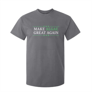 Make Algae Great Again T Shirt For Kid Funny Political Satire Lincoln Reflecting Pool TS11 Charcoal Print Your Wear