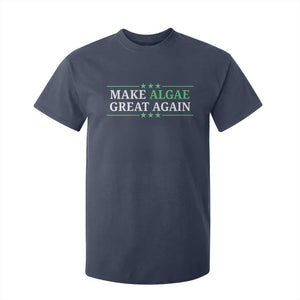 Make Algae Great Again T Shirt For Kid Funny Political Satire Lincoln Reflecting Pool TS11 Navy Print Your Wear