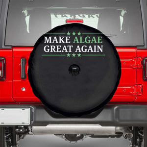 Make Algae Great Again Spare Tire Cover Funny Political Satire Lincoln Reflecting Pool TS11 Black Print Your Wear
