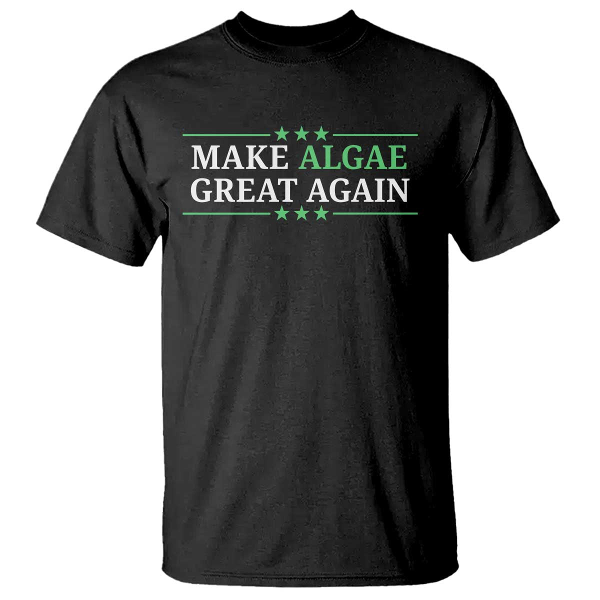 Make Algae Great Again T Shirt Funny Political Satire Lincoln Reflecting Pool TS11 Black Print Your Wear