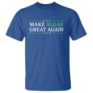 Make Algae Great Again T Shirt Funny Political Satire Lincoln Reflecting Pool TS11 Royal Blue Print Your Wear
