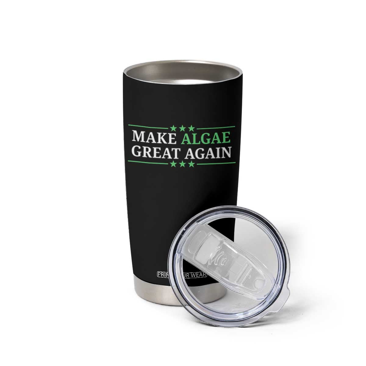 Make Algae Great Again Tumbler Cup Funny Political Satire Lincoln Reflecting Pool TS11 Print Your Wear