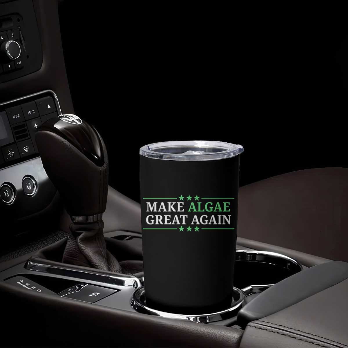 Make Algae Great Again Tumbler Cup Funny Political Satire Lincoln Reflecting Pool TS11 Print Your Wear