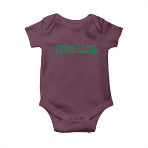 Team Algae Baby Onesie Political Satire Lincoln Reflecting Pool Midterm TS11 Maroon Print Your Wear