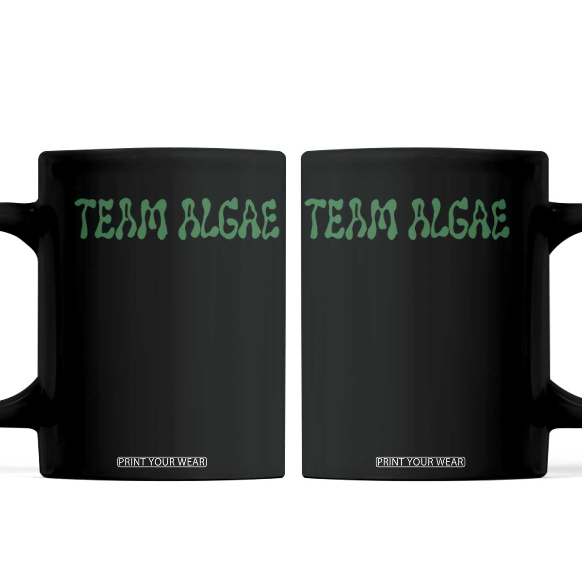 Team Algae Coffee Mug Political Satire Lincoln Reflecting Pool Midterm TS11 Black Print Your Wear