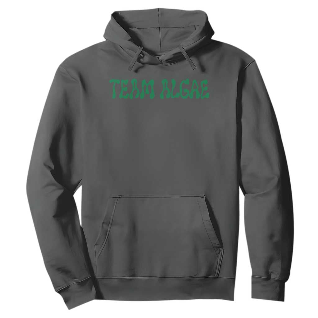 Team Algae Hoodie Political Satire Lincoln Reflecting Pool Midterm TS11 Dark Heather Print Your Wear