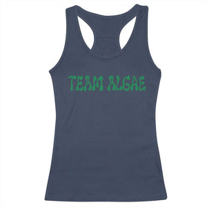Team Algae Racerback Tank Top Political Satire Lincoln Reflecting Pool Midterm TS11 Navy Print Your Wear