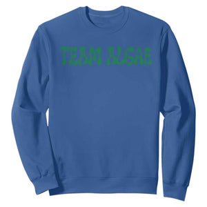 Team Algae Sweatshirt Political Satire Lincoln Reflecting Pool Midterm TS11 Royal Blue Print Your Wear