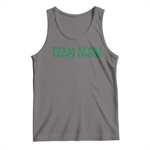 Team Algae Tank Top Political Satire Lincoln Reflecting Pool Midterm TS11 Deep Heather Print Your Wear