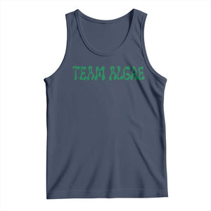 Team Algae Tank Top Political Satire Lincoln Reflecting Pool Midterm TS11 Navy Print Your Wear