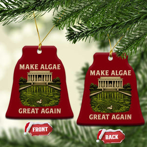 Make Algae Great Again Ceramic Ornament Funny Lincoln Memorial Reflecting Pool TS11 Print Your Wear
