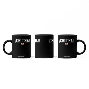 Chucha Funny Ecuadorian Slang Ecuador Flag Latino Saying Coffee Mug TS11 Print Your Wear