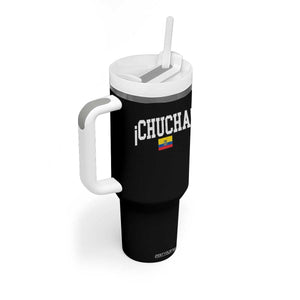 Chucha Funny Ecuadorian Slang Ecuador Flag Latino Saying Tumbler With Handle TS11 Print Your Wear