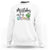 Mistakes Help Us Grow Sweatshirt First Day Of School Cactus TS11 White Print Your Wear