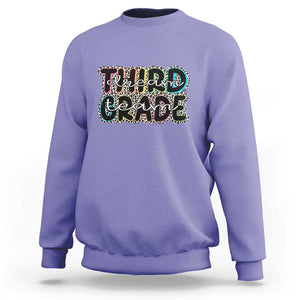 3rd Grade Dream Team Sweatshirt Third Grade Teacher Back to School TS11 Violet Print Your Wear