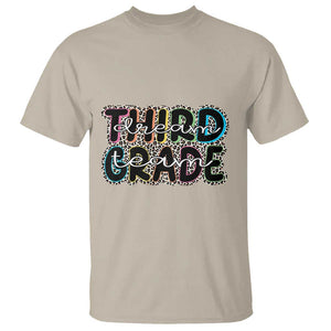 3rd Grade Dream Team T Shirt Third Grade Teacher Back to School TS11 Sand Print Your Wear