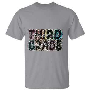 3rd Grade Dream Team T Shirt Third Grade Teacher Back to School TS11 Sport Gray Print Your Wear