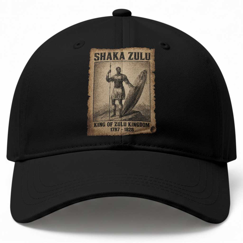 Shaka Zulu Baseball Cap King of Zulu Kingdom Indigenous African Tribe TS11 Print Your Wear