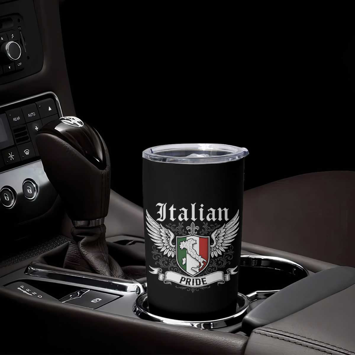 Italian Pride Tumbler Cup Vintage Patriotic Italy Map TS11 Print Your Wear