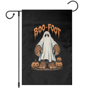 Funny Boo Foot Bigfoot Ghost Halloween Garden Flag Spooky Sasquatch Cryptid Lover