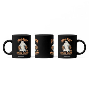 Funny Boo Foot Bigfoot Ghost Halloween Coffee Mug Spooky Sasquatch Cryptid Lover