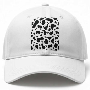 Western Cow Pattern Print Baseball Cap Bull Cow Lover Gift