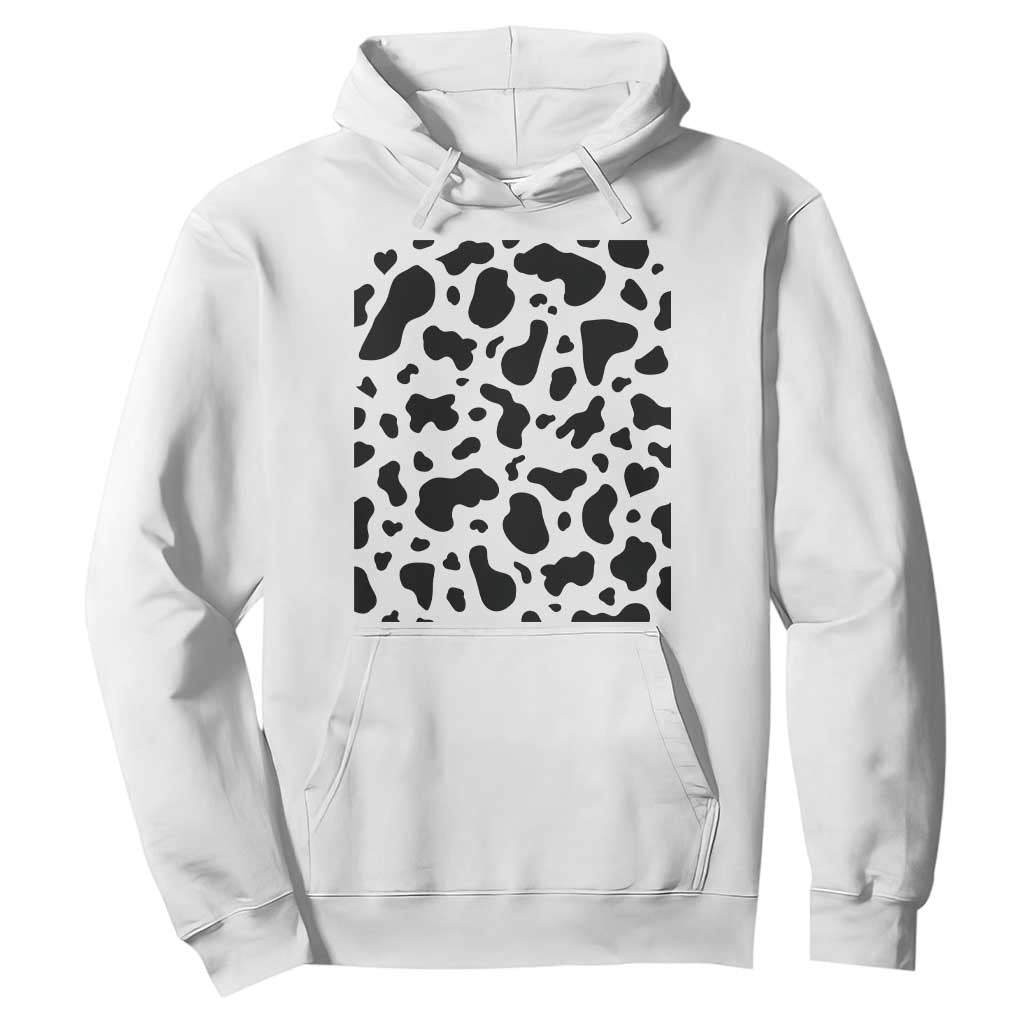 Western Cow Pattern Print Hoodie Bull Cow Lover Gift