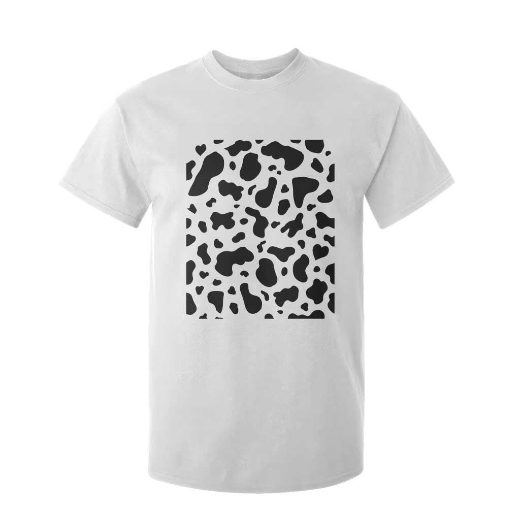 Western Cow Pattern Print T Shirt For Kid Bull Cow Lover Gift