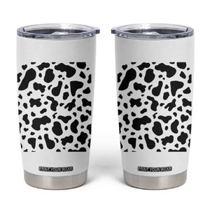 Western Cow Pattern Print Tumbler Cup Bull Cow Lover Gift