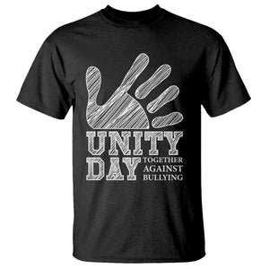 Anti Bullying Awareness T Shirt Unity Day Together Against Bullying Hand TS11 Black Print Your Wear