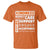 Anti Bullying Awareness T Shirt Kindness Respect Support Unity Day TS11 Orange Print Your Wear