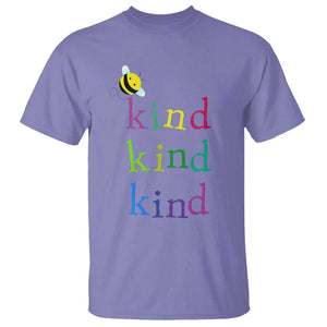 Unity Day T Shirt Be Kind Bee Orange Day Shirt Anti Bullying TS11 Violet Print Your Wear