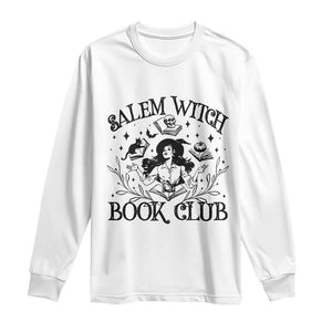 Halloween Bookish Long Sleeve Shirt Salem Witch Book Club