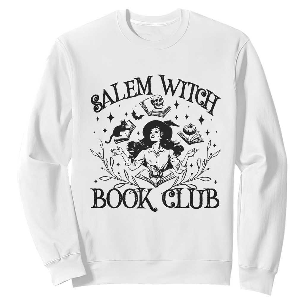 Halloween Bookish Sweatshirt Salem Witch Book Club