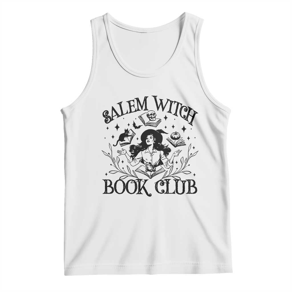 Halloween Bookish Tank Top Salem Witch Book Club
