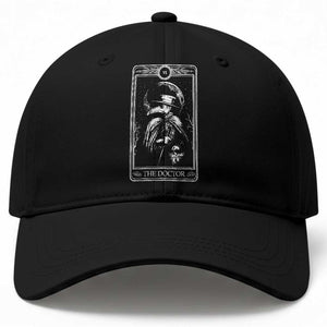 Plague Doctor Baseball Cap Tarot Card Horror Death Occult Satanic