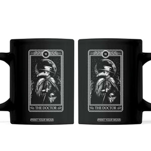 Plague Doctor Coffee Mug Tarot Card Horror Death Occult Satanic