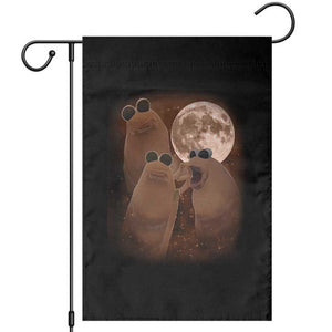 Three Marcus The Worm Moon Garden Flag Funny Weird Cursed Meme TS11 Black Print Your Wear