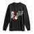 Funny Christmas Wine Long Sleeve Shirt Full Of Holiday Spirit Santa TS11 Black Print Your Wear