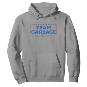 Team Garbage Trump 2024 Hoodie Star Striped TS11 Sport Gray Print Your Wear